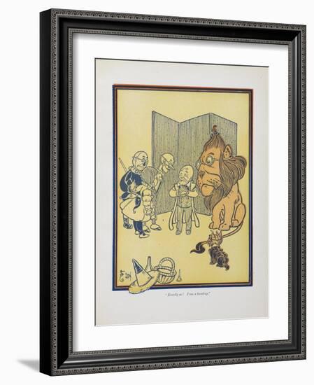 "Exactly So ? I Am a Humbug."-William Denslow-Framed Giclee Print