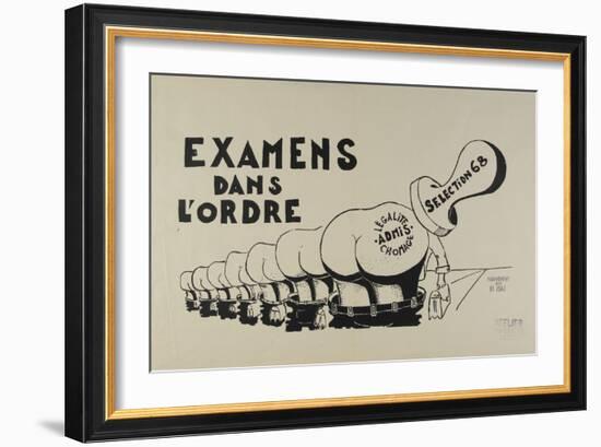 Examens dans l'ordre-null-Framed Giclee Print