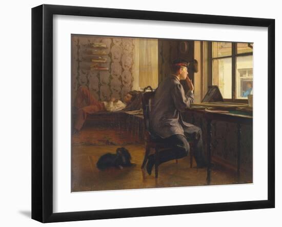 Examination Preparation, 1864-Ilya Yefimovich Repin-Framed Giclee Print