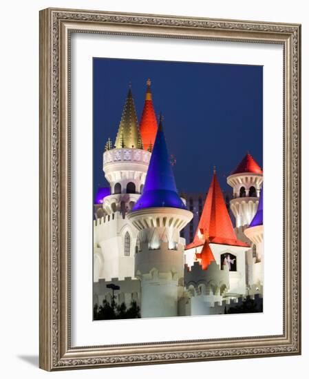 Excalibur Casino, Las Vegas, Nevada, USA-Walter Bibikow-Framed Photographic Print