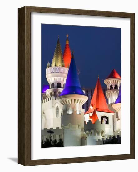 Excalibur Casino, Las Vegas, Nevada, USA-Walter Bibikow-Framed Photographic Print