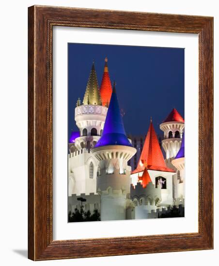 Excalibur Casino, Las Vegas, Nevada, USA-Walter Bibikow-Framed Photographic Print