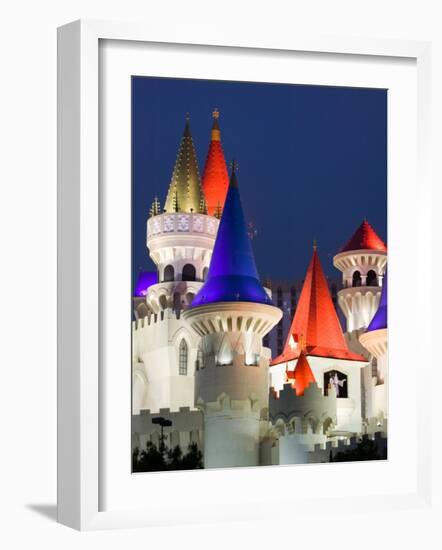 Excalibur Casino, Las Vegas, Nevada, USA-Walter Bibikow-Framed Photographic Print