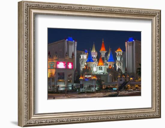 Excalibur Hotel and Casino, Las Vegas, Nevada, United States of America, North America-Alan Copson-Framed Photographic Print