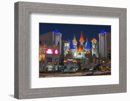 Excalibur Hotel and Casino, Las Vegas, Nevada, United States of America, North America-Alan Copson-Framed Photographic Print