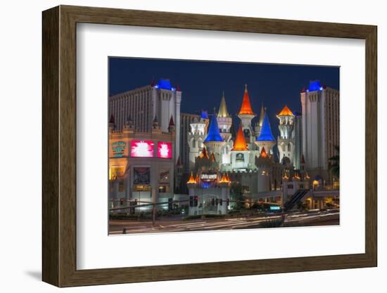 Excalibur Hotel and Casino, Las Vegas, Nevada, United States of America, North America-Alan Copson-Framed Photographic Print