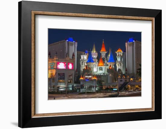 Excalibur Hotel and Casino, Las Vegas, Nevada, United States of America, North America-Alan Copson-Framed Photographic Print