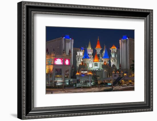 Excalibur Hotel and Casino, Las Vegas, Nevada, United States of America, North America-Alan Copson-Framed Photographic Print