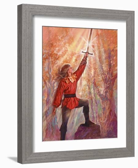 Excalibur-Judy Mastrangelo-Framed Giclee Print