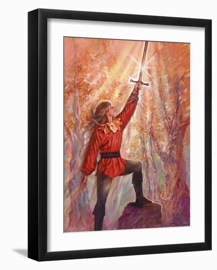 Excalibur-Judy Mastrangelo-Framed Giclee Print