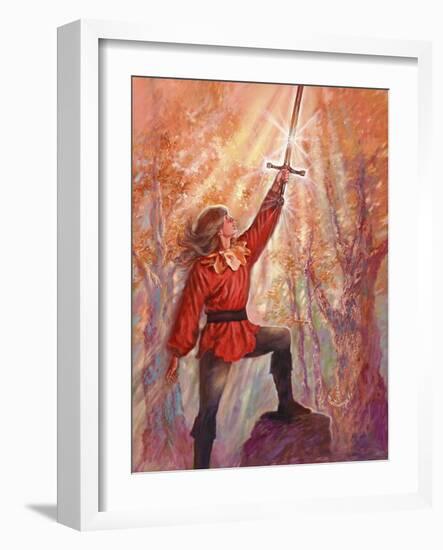 Excalibur-Judy Mastrangelo-Framed Giclee Print