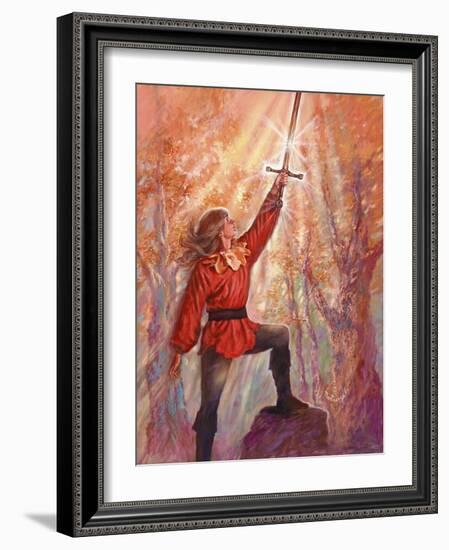 Excalibur-Judy Mastrangelo-Framed Giclee Print