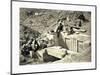 Excavations at Saqqarah Ruins-null-Mounted Photographic Print