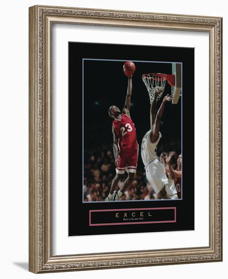 Excel - Basketball-Unknown Unknown-Framed Photo