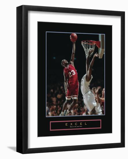 Excel - Basketball-Unknown Unknown-Framed Photo