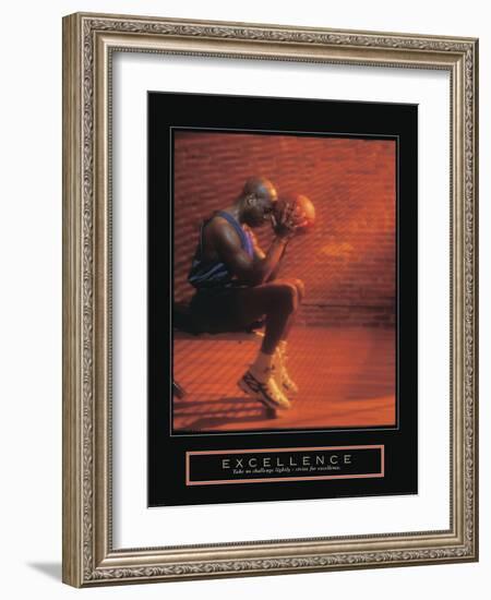 Excellence - Basketball-Unknown Unknown-Framed Photo