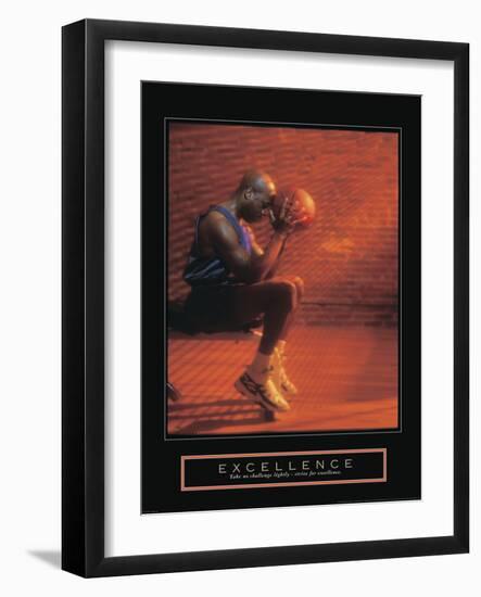 Excellence - Basketball-Unknown Unknown-Framed Photo