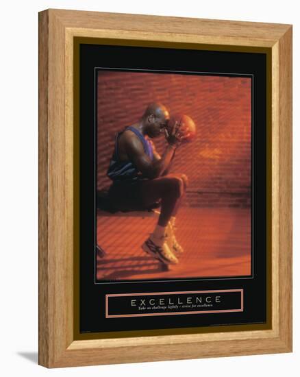 Excellence - Basketball-Unknown Unknown-Framed Stretched Canvas