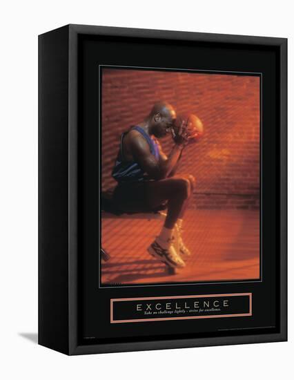 Excellence - Basketball-Unknown Unknown-Framed Stretched Canvas