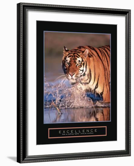 Excellence-null-Framed Art Print