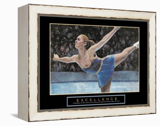 Excellence-null-Framed Stretched Canvas