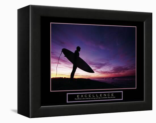 Excellence-null-Framed Stretched Canvas