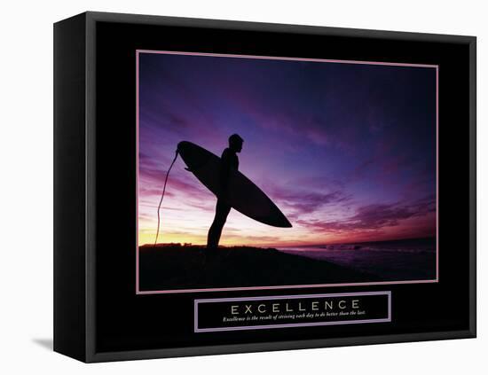 Excellence-null-Framed Stretched Canvas