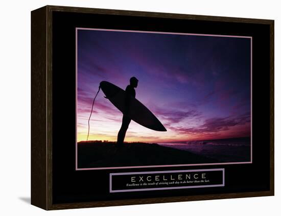 Excellence-null-Framed Stretched Canvas