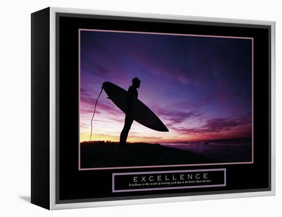 Excellence-null-Framed Stretched Canvas