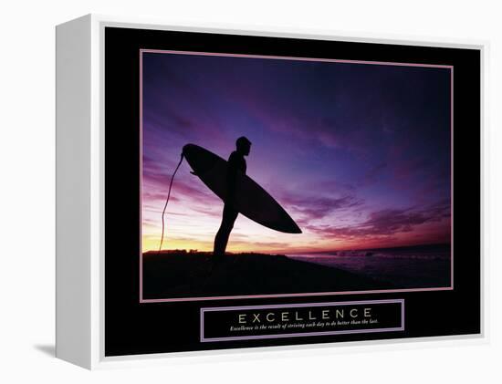 Excellence-null-Framed Stretched Canvas