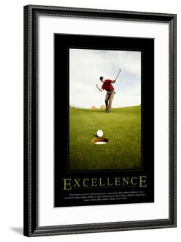 Excellence-null-Framed Art Print