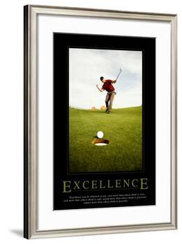 Excellence-null-Framed Art Print