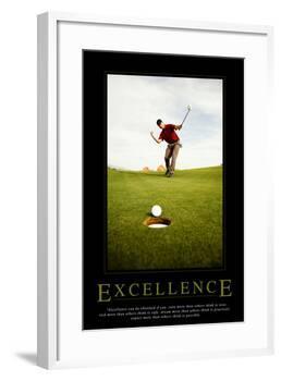 Excellence-null-Framed Art Print