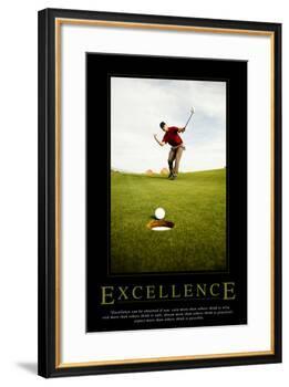 Excellence-null-Framed Art Print