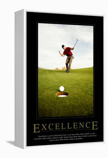 Excellence-null-Framed Stretched Canvas