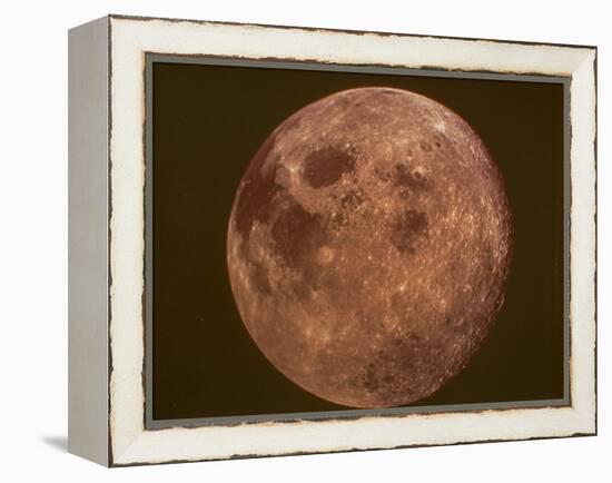 Excellent Closeup of a Full Moon-null-Framed Premier Image Canvas