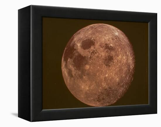 Excellent Closeup of a Full Moon-null-Framed Premier Image Canvas