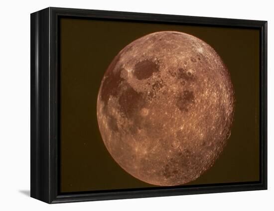 Excellent Closeup of a Full Moon-null-Framed Premier Image Canvas