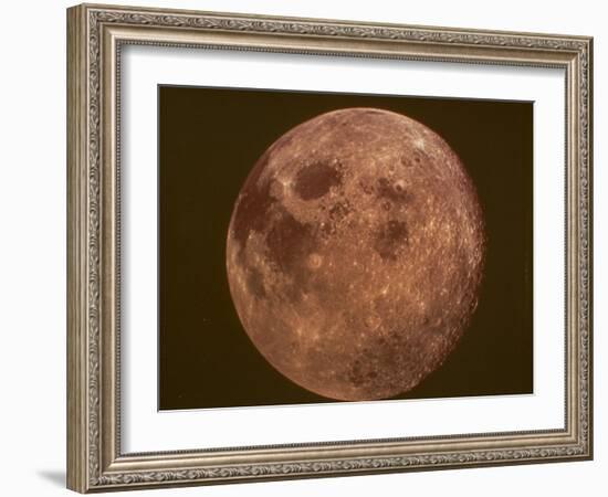 Excellent Closeup of a Full Moon-null-Framed Photographic Print