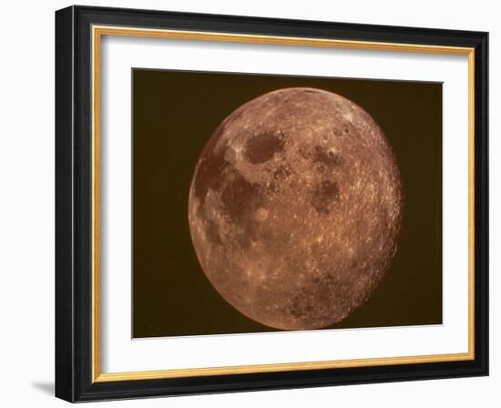 Excellent Closeup of a Full Moon-null-Framed Photographic Print