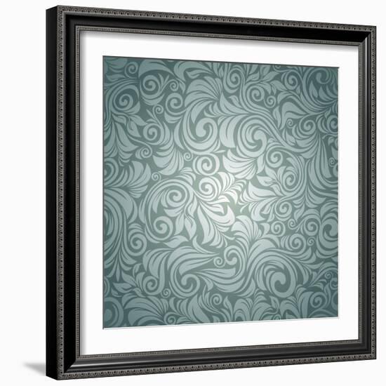 Excellent Floral Background-Pagina-Framed Art Print