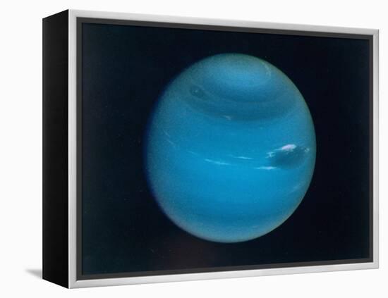 Excellent Narrow-Angle Camera Views of the Planet Neptune Taken from Voyager 2 Spacecraft-null-Framed Premier Image Canvas
