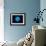 Excellent Narrow-Angle Camera Views of the Planet Neptune Taken from Voyager 2 Spacecraft-null-Framed Photographic Print displayed on a wall