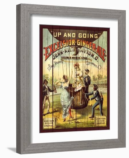 Excelsior Ginger Ale-Kate Ward Thacker-Framed Giclee Print