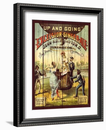 Excelsior Ginger Ale-Kate Ward Thacker-Framed Giclee Print