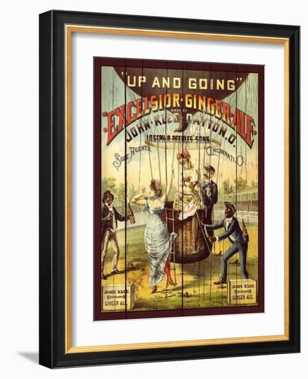 Excelsior Ginger Ale-Kate Ward Thacker-Framed Giclee Print