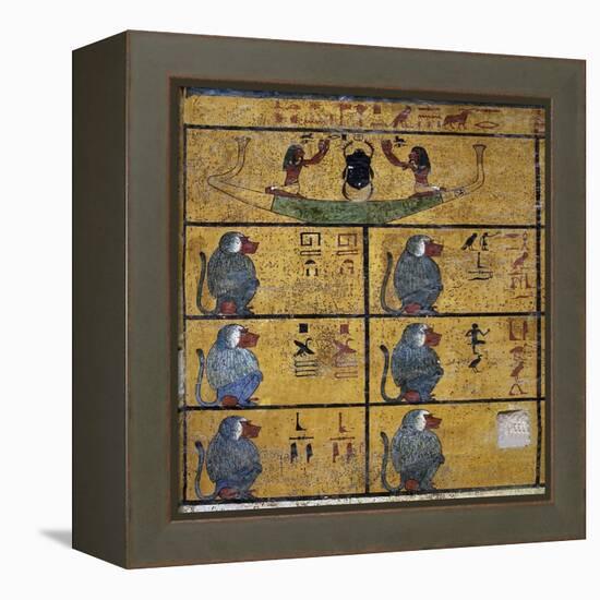 Excerpt from the Amduat, Tomb-null-Framed Premier Image Canvas