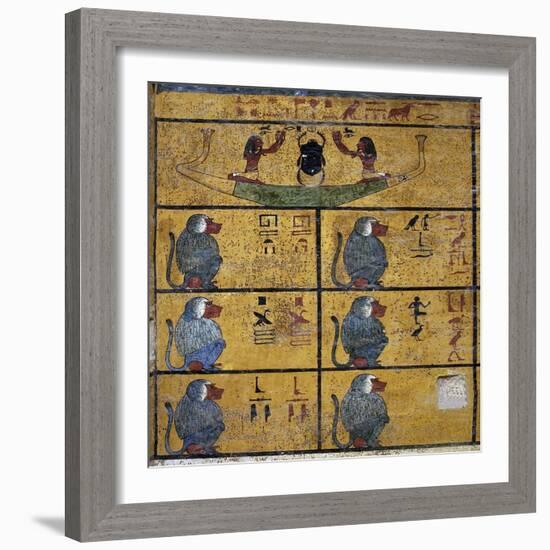 Excerpt from the Amduat, Tomb-null-Framed Giclee Print