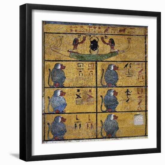 Excerpt from the Amduat, Tomb-null-Framed Giclee Print