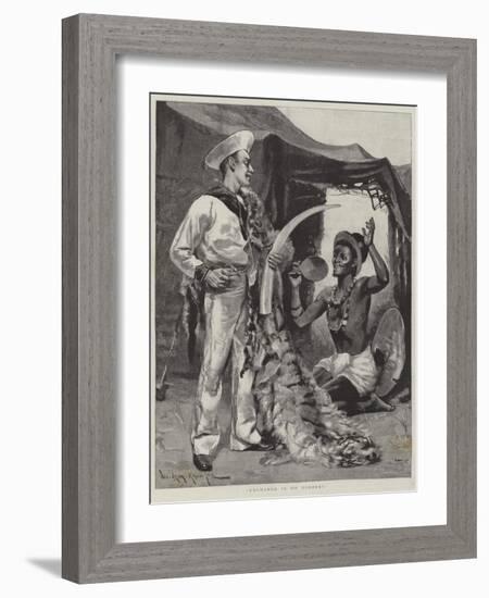 Exchange Is No Robbery-Davidson Knowles-Framed Giclee Print